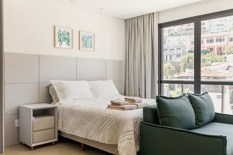 Estúdio sofisticado próx. a Beira Mar | Centro