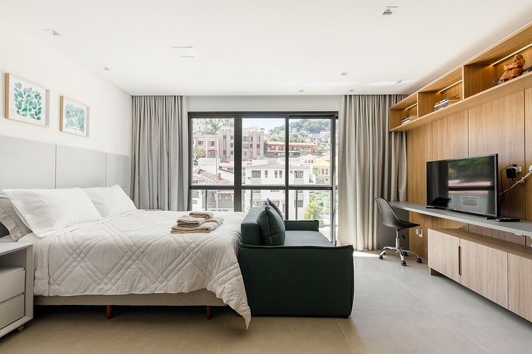 Estúdio sofisticado próx. a Beira Mar | Centro