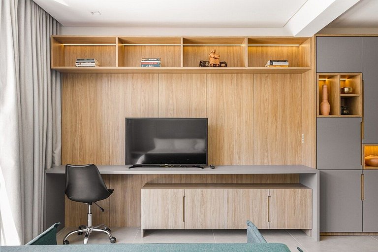 Estúdio sofisticado próx. a Beira Mar | Centro