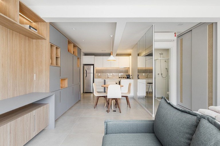 Estúdio sofisticado próx. a Beira Mar | Centro