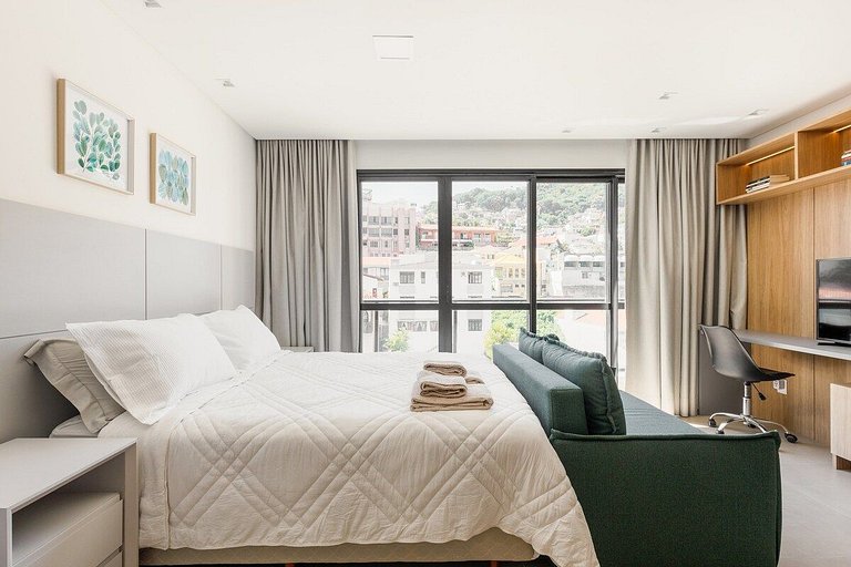 Estúdio sofisticado próx. a Beira Mar | Centro