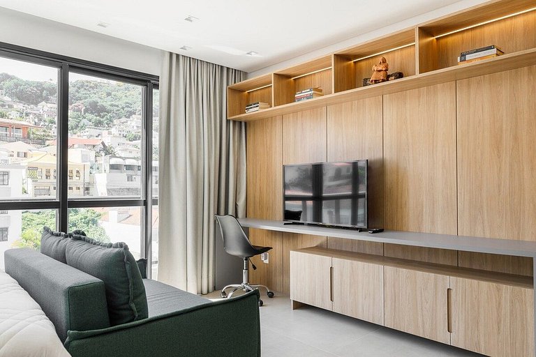 Estúdio sofisticado próx. a Beira Mar | Centro