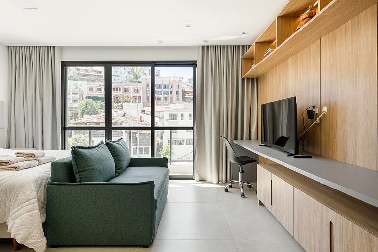 Estúdio sofisticado próx. a Beira Mar | Centro