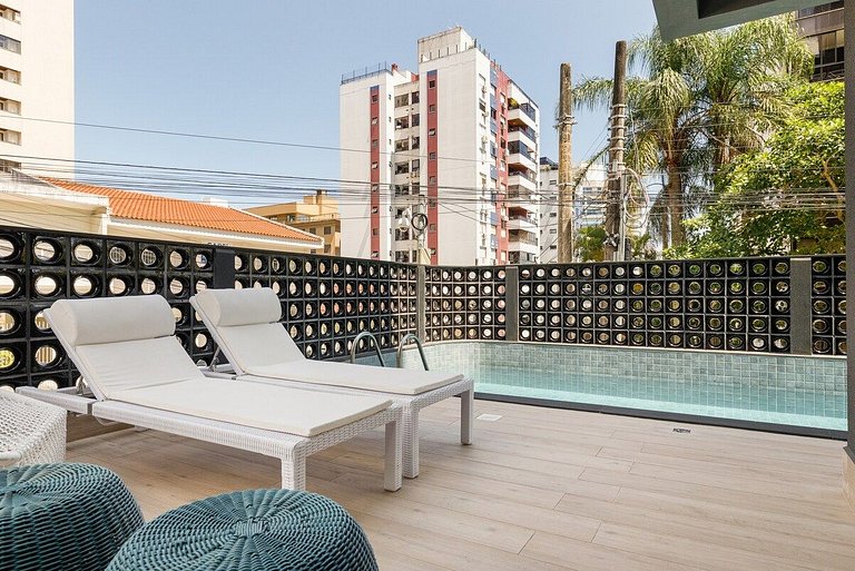 Studio sofisticado próx. a Beira Mar | Centro