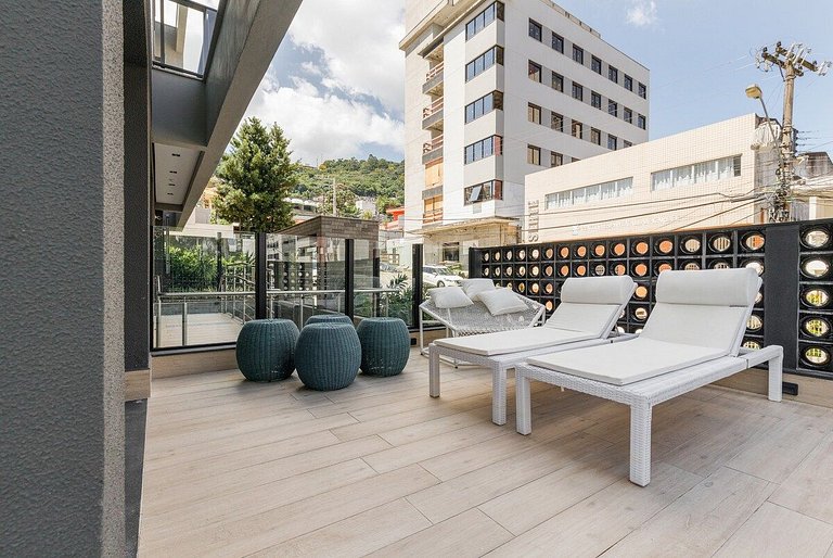 Studio sofisticado próx. a Beira Mar | Centro