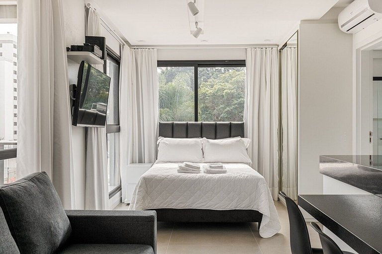 Estúdio exclusivo no centro de Floripa