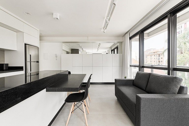 Estúdio exclusivo no centro de Floripa