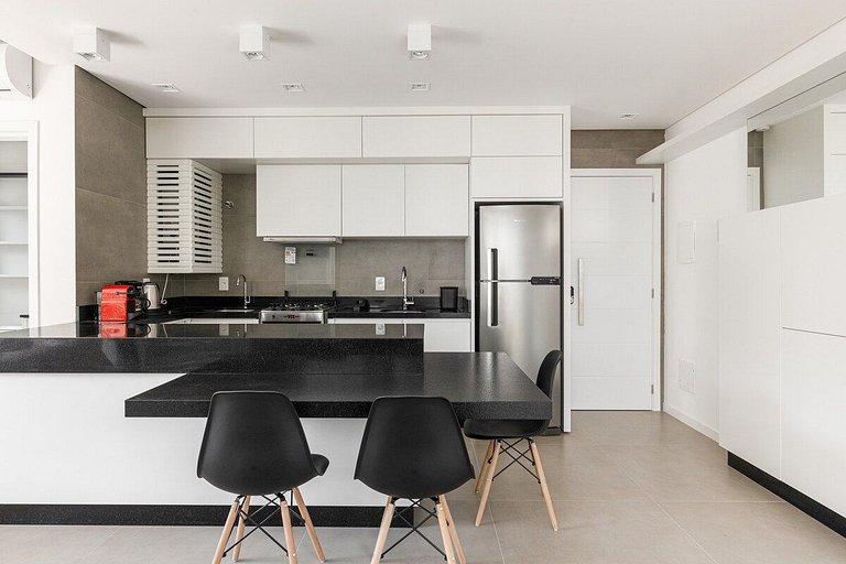 Estúdio exclusivo no centro de Floripa