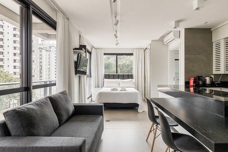 Estúdio exclusivo no centro de Floripa