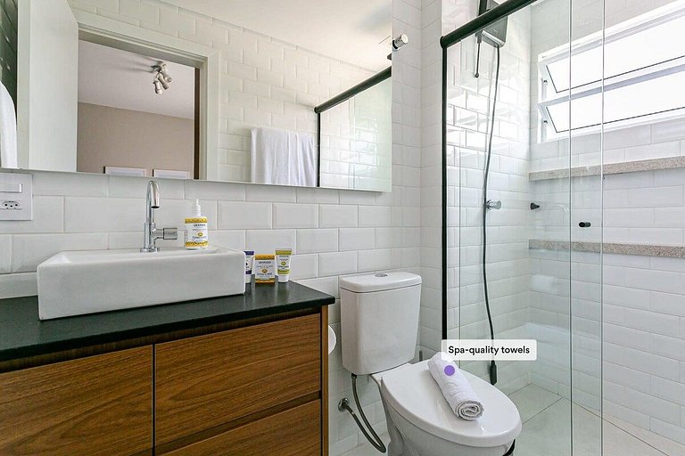 Estúdio completo a 50 m da praia | Ingleses