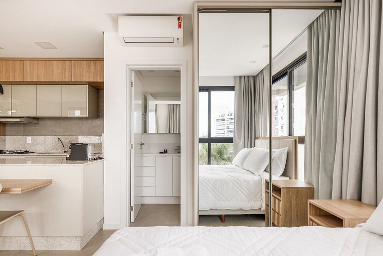 Estúdio decorado próx. a Beira Mar | Centro