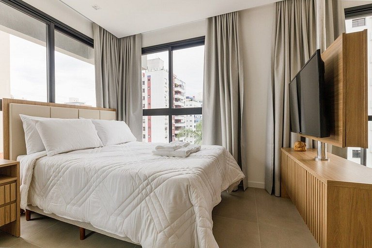 Estúdio decorado próx. a Beira Mar | Centro