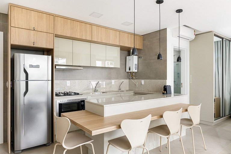 Estúdio decorado próx. a Beira Mar | Centro