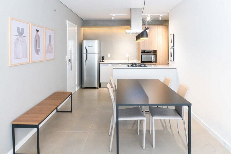 Estúdio completo próx. ao shopping | Centro