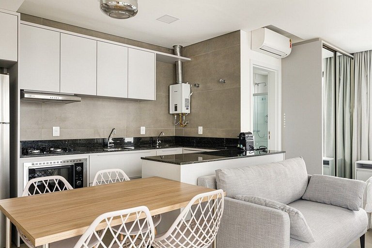 Estúdio completo próx. ao shopping | Centro