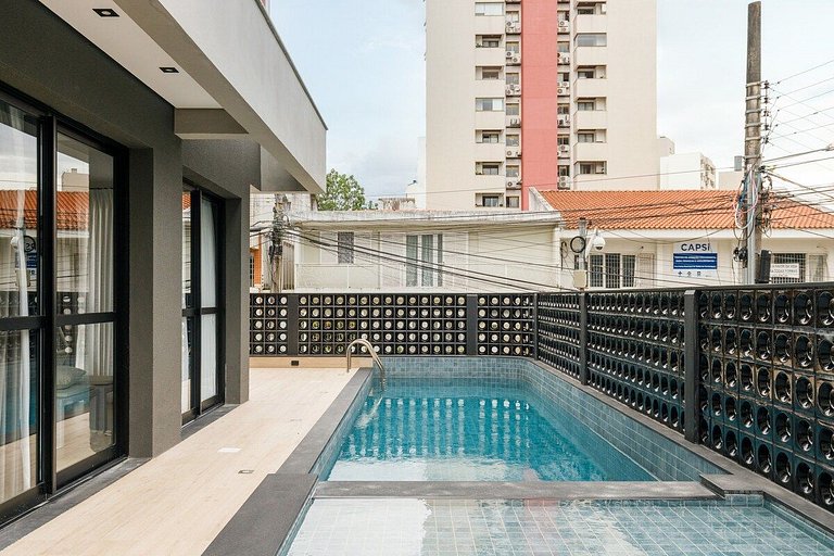 Estúdio completo próx. ao shopping | Centro