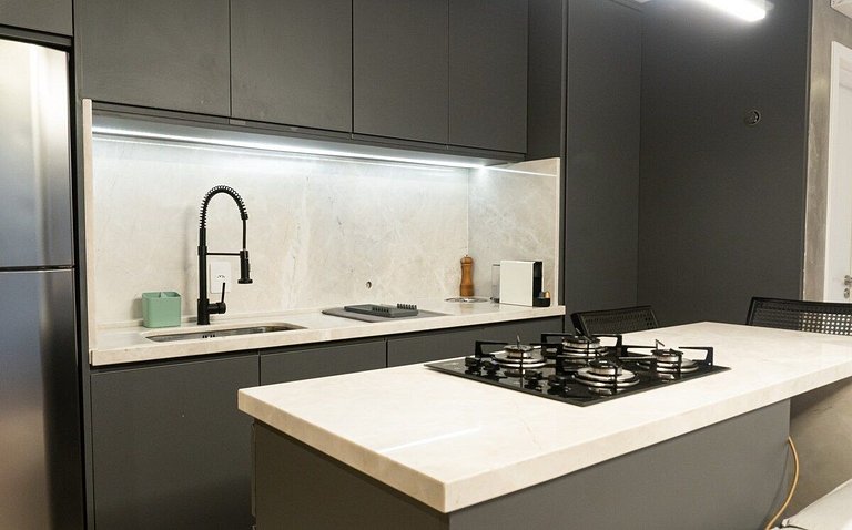 Estúdio sofisticado próx. ao shopping | Centro