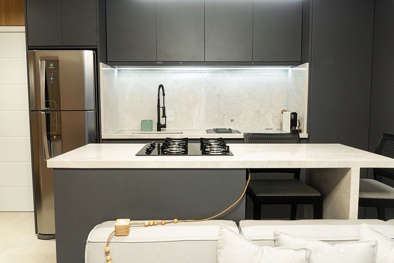 Estúdio sofisticado próx. ao shopping | Centro