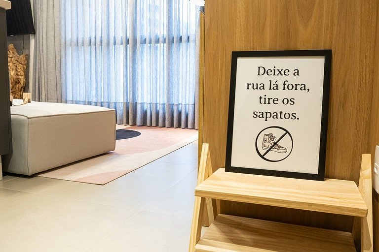 Studio sofisticado próx. ao shopping | Centro