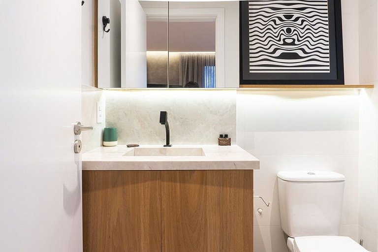 Estúdio sofisticado próx. ao shopping | Centro