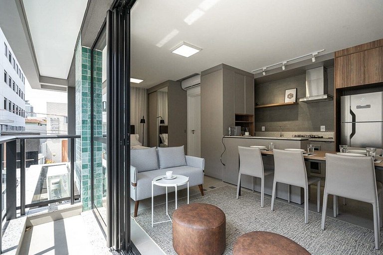 Estúdio confortável próx. a Beira Mar | Centro