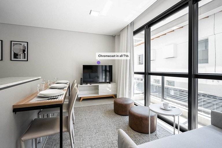 Estúdio confortável próx. a Beira Mar | Centro