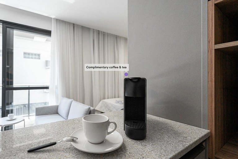 Estúdio confortável próx. a Beira Mar | Centro