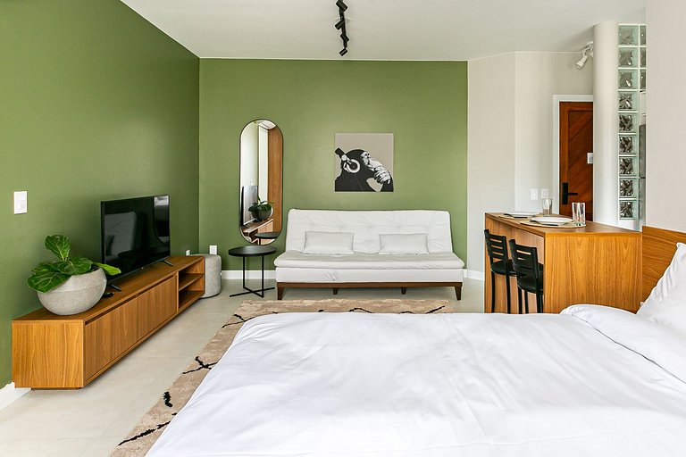 Estúdio completo próximo a praia | Ingleses