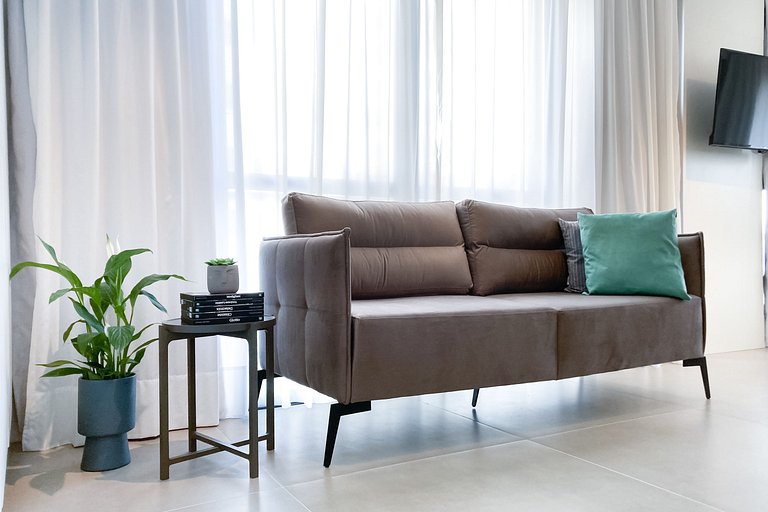 Estúdio mobiliado próx. ao shopping | Centro