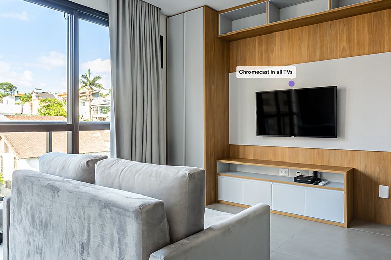 Estúdio lindo próx. a Beira Mar | Centro