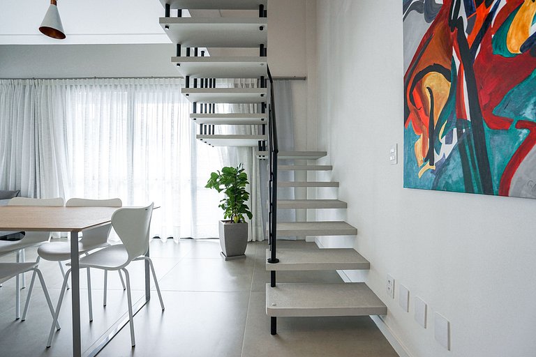 Duplex incrível próximo a Beira Mar | Centro