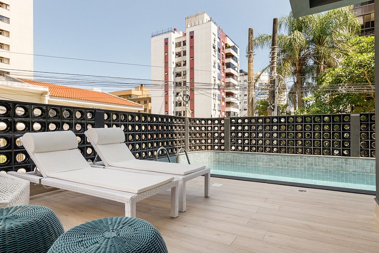 Studio sofisticado próx. a Beira Mar | Centro