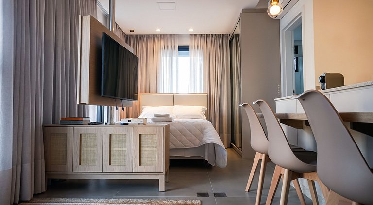 Estúdio moderno próx. a Beira Mar | Centro | ZEE