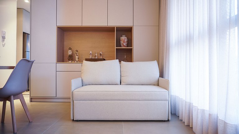 Estúdio moderno próx. a Beira Mar | Centro | ZEE