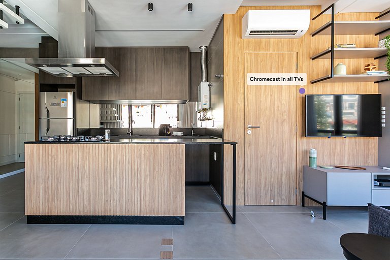Duplex moderno com ótima localização | Centro
