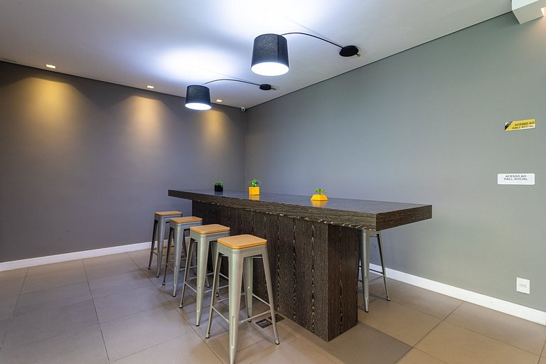 Studio twin completo no coração de SP | República