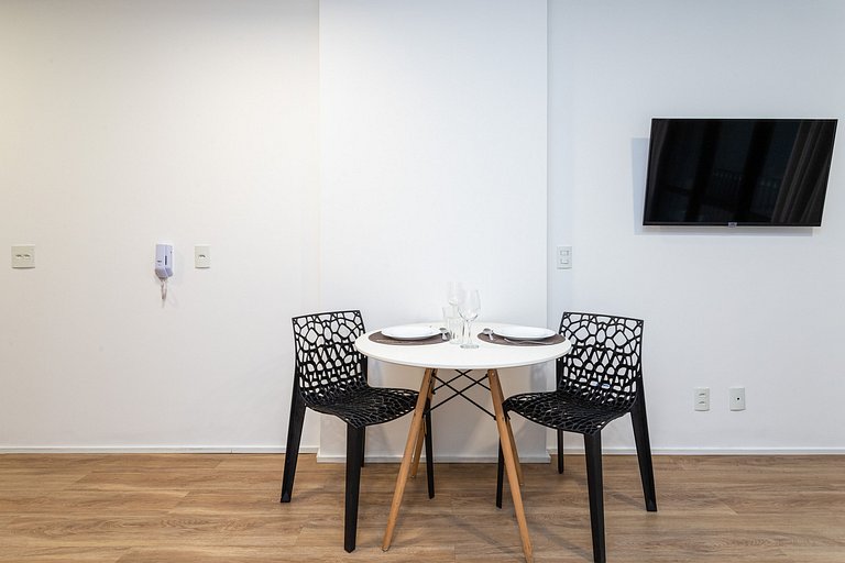 Studio twin completo no coração de SP | República