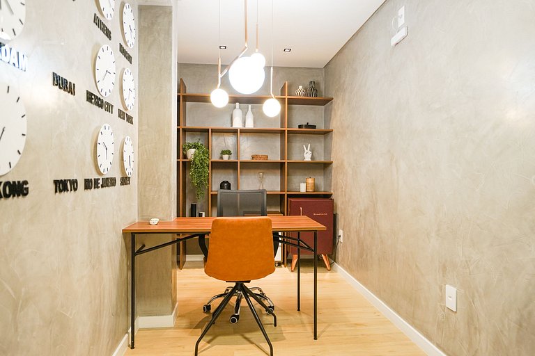 Estúdio completo próx. ao shopping | Centro