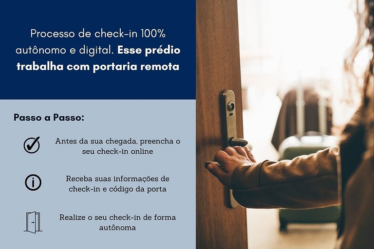 Studio funcional com área externa | Jardins