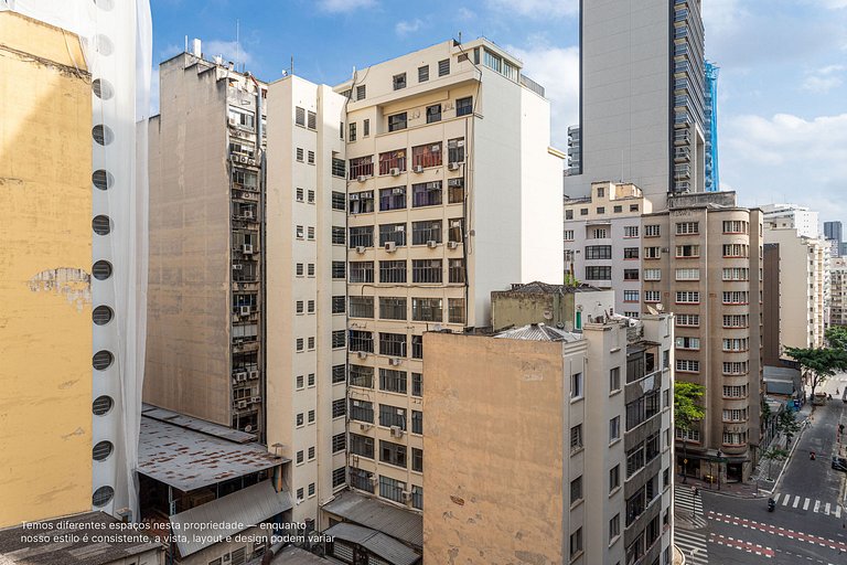 Studio moderno no coração de SP | República
