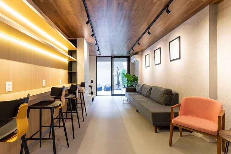 Duplex com Terraço, lançamento próximo à Paulista