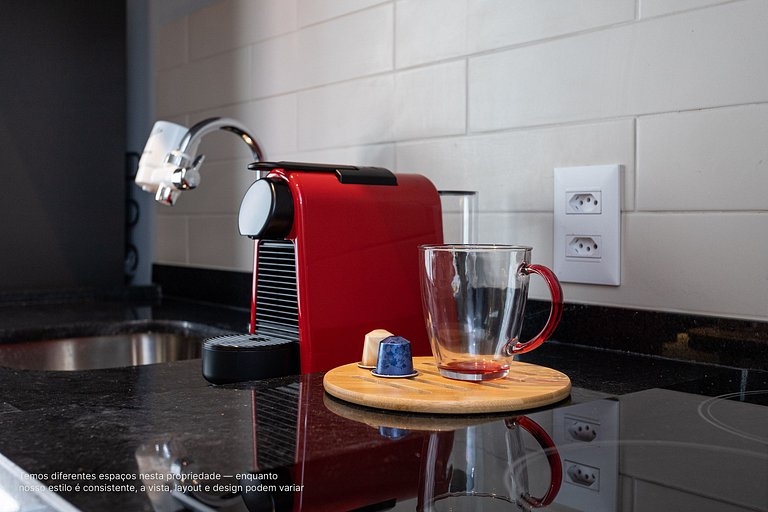 Estúdio a passos da Paulista, Prédio recém-lançado