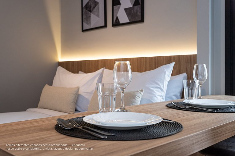 Estúdio a passos da Paulista, Prédio recém-lançado