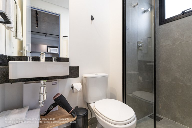 Estúdio elegante à passos da Paulista