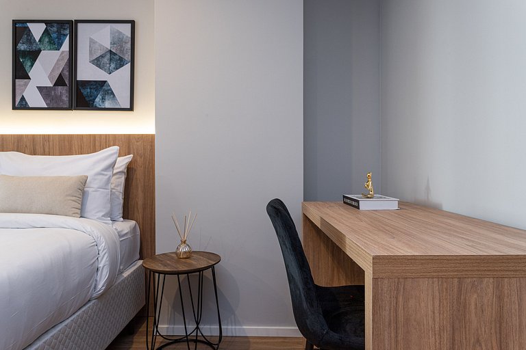 Estúdio a passos da Paulista, Prédio recém-lançado