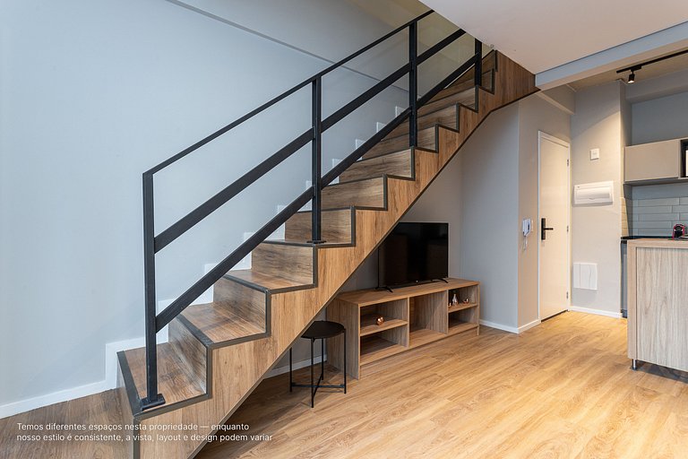 Duplex com Terraço, próximo à Paulista
