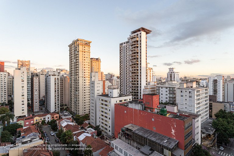 Duplex com Terraço, próximo à Paulista