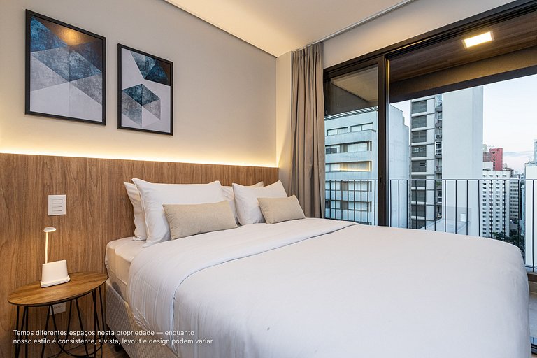 Duplex com Terraço, próximo à Paulista
