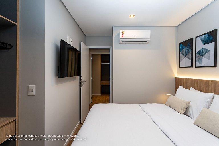 Duplex com Terraço, próximo à Paulista