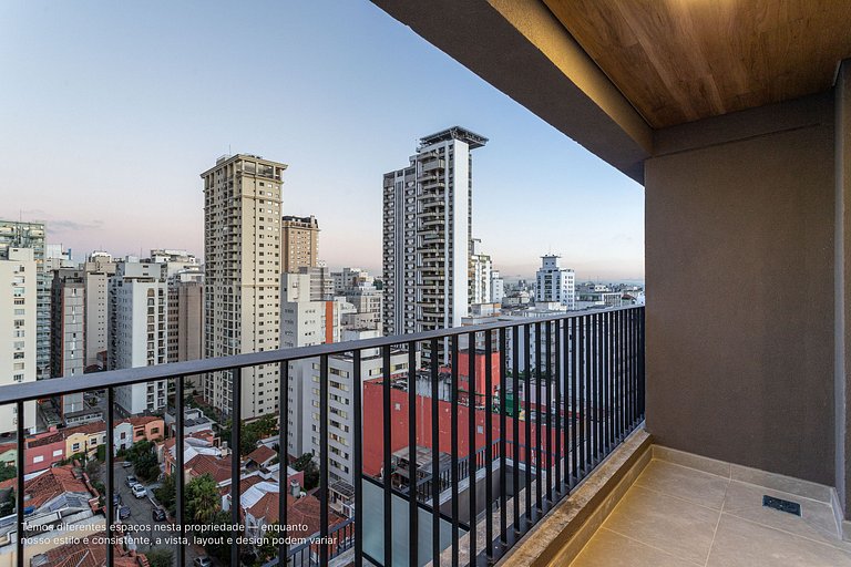 Duplex com Terraço, próximo à Paulista